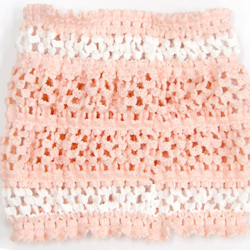 日本 TOWA 粉色超寬面鬆緊髮帶 2入組