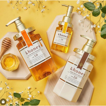 日本 境內 &honey 蜂蜜亮澤修護 洗髮乳1.0 & 護髮乳2.0 補充包