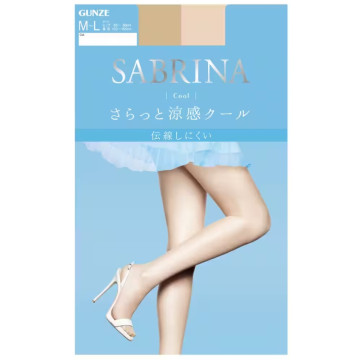 日本 GUNZE SABRINA Cool️ 涼感 絲襪
