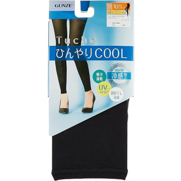日本 GUNZE Tuché COOL 涼感防曬 絲襪 50D