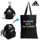 日本 ADIDAS 迷你後背包造型 摺疊收納 環保 托特袋 購物袋