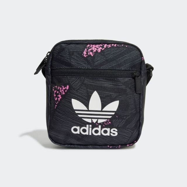 日本 ADIDAS Originals 粉色櫻花限定版 三葉草 大LOGO 肩背包 小側背包