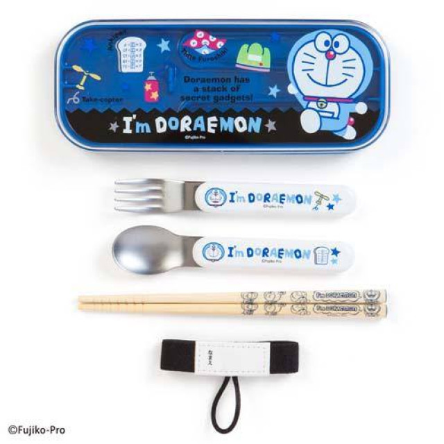 日本 原版授權卡通便當餐具組