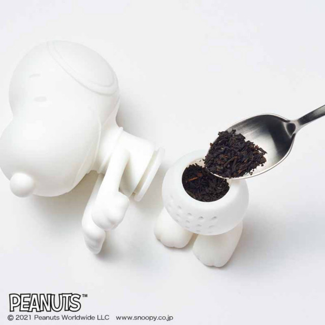 日本 超可愛 PEANUTS SNOOPY 史努比 泡茶 茶漏 + 矽膠製冰模