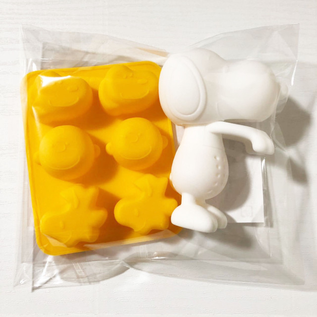 日本 超可愛 PEANUTS SNOOPY 史努比 泡茶 茶漏 + 矽膠製冰模