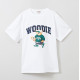 韓國 Spao 最新款滑板 Woody  熊熊 100%純棉 白色M 短袖T-shirt