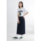 韓國 Spao 最新款滑板 Woody  熊熊 100%純棉 白色M 短袖T-shirt