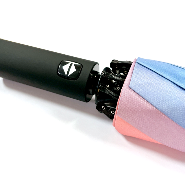 國外 adidas 會員限定 撞色/漸變 自動開 摺疊防曬雨傘