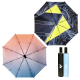 國外 adidas 會員限定 撞色/漸變 自動開 摺疊防曬雨傘