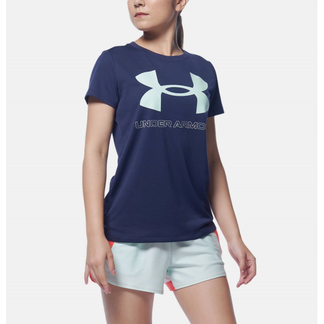 日本 Under Armour 經典大LOGO 女款短袖T恤