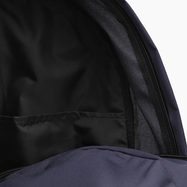 日本 adidas 海軍藍經典三線大LOGO 多夾層大容量運動休閒後背包