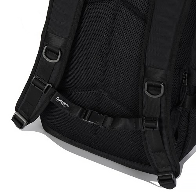 韓國 Covernat Authentic 新款防水抗撕裂 多夾層 反光網袋 大容量機能後背包 / 31L