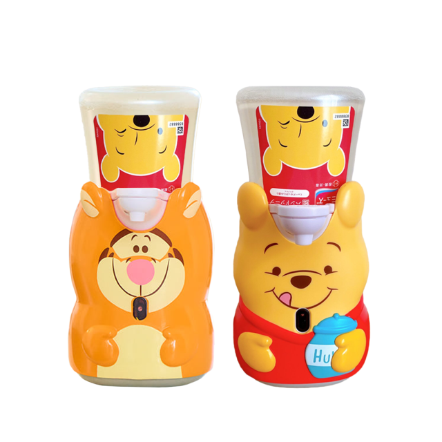 日本 MUSE x Disney 維尼 / 跳跳虎 自動感應泡泡洗手機組 (附洗手液)